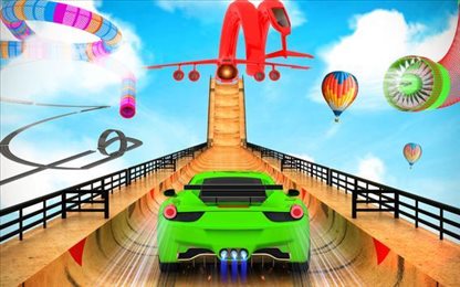 坡道汽车特技冒险最新版(Ramp Car Stunts Adventure Car Ra)