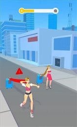 女子牵引赛(Girl Towing Race)