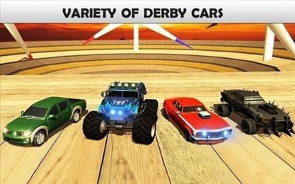 汽车狂热碰撞(Sumo Car Derby Action)