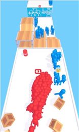 僵尸群跑