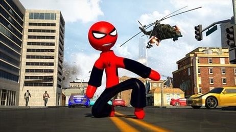 终极蜘蛛火柴人(Ultimate Spider-StickMan Rope He)