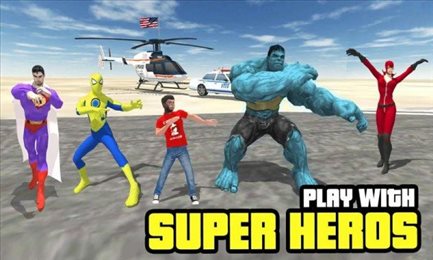 超级英雄梦之队(SuperHero Megaramp Double Imposs)