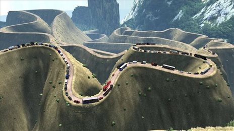 世界卡车模拟器2危险道路(Dangerous Road)