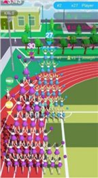 拉拉队竞技场(Cheerleaders Run io)