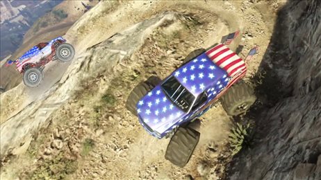 大脚怪越野车(Offroad Monster Truck Derby Game)