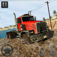 越野泥浆货运卡车(Offroad Mud Driving Truck Games)