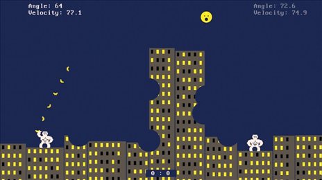 复古大猩猩火炮(Retro Gorilla Artillery Game)