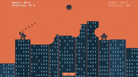 复古大猩猩火炮(Retro Gorilla Artillery Game)