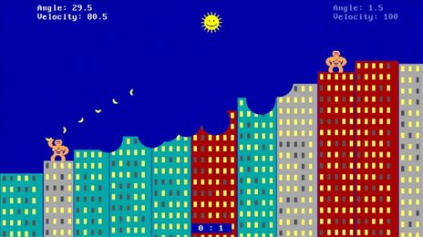 复古大猩猩火炮(Retro Gorilla Artillery Game)