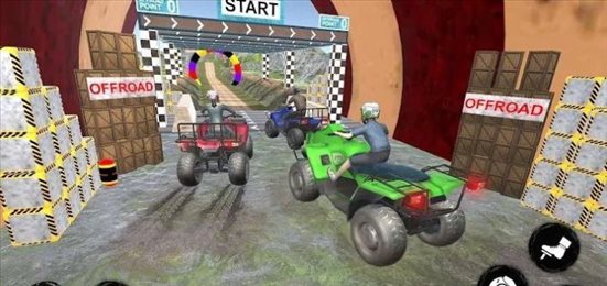 山地四轮摩托车赛(Mountain Quad Bike Racing)