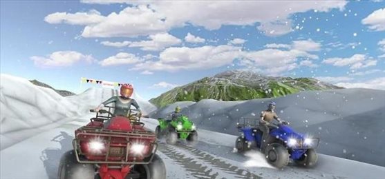 山地四轮摩托车赛(Mountain Quad Bike Racing)
