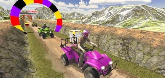山地四轮摩托车赛(Mountain Quad Bike Racing)