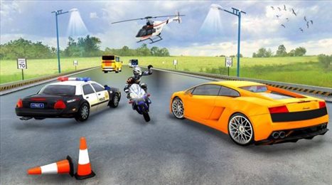 警车追逐逃跑比赛(Police Car Chase：Getaway Race)
