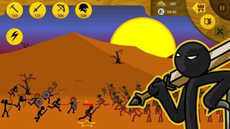 火柴人战争999999钻999999金币破解版(Stick War: Legacy)