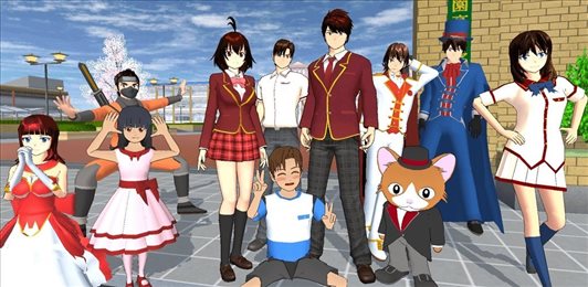 SAKURA SchoolSimulator1.039.90英文版