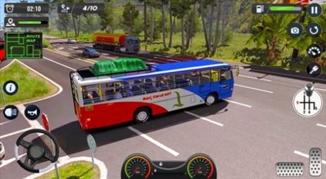 现代大城市巴士3D(Modern Grand City Coach Bus 3D)