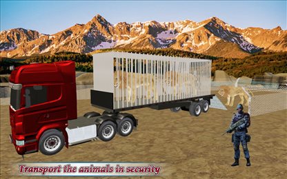 泥路运输卡车模拟驾驶(zoo animal transport & cargo simulator 3d)