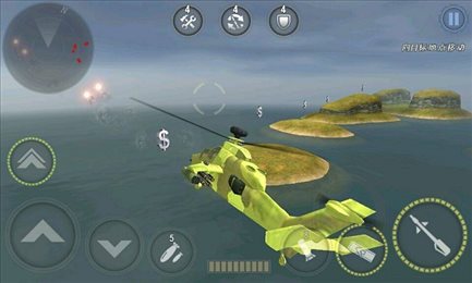 3d直升机炮艇战无限金币破解版