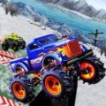 雪地奔馳卡車(Monster Truck Snow Stunt Racing)
