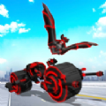 蝙蝠侠城市英雄(Flying Bat Bike Robot)