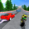 王者摩托车模拟器(Car VS Bike Racing)
