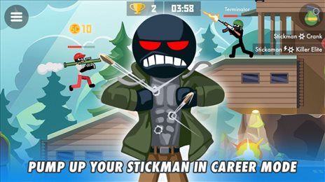 火柴人战争射击(Stickman Combats)