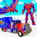 龙机器人卡车变换(Flying Dragon Army Truck)