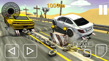 涡轮飞行模拟器(Chained Cars Impossible Stunts 3D )