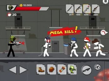 火柴人射击坏男孩(Stickman maverick : bad boys killer)