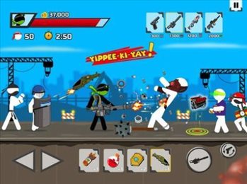 火柴人射击坏男孩(Stickman maverick : bad boys killer)