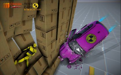 宝马汽车碰撞测试(Car Crash Test Driving X5 M3)