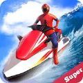 水上摩托赛超级英雄联盟(Jetski Water Racing: Superheroes League)