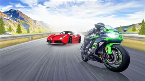 交通摩托车比赛(Racing)