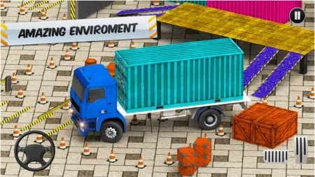 卡车停车场3D货运卡车(Truck Parking 3d: Cargo Truck)