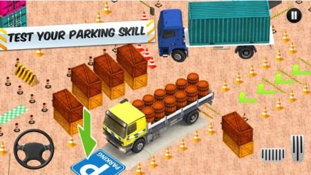 卡车停车场3D货运卡车(Truck Parking 3d: Cargo Truck)
