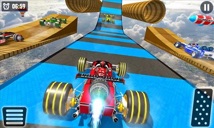 超级英雄汽车大赛(Impossible Formula Jet Car Racing Stunts)