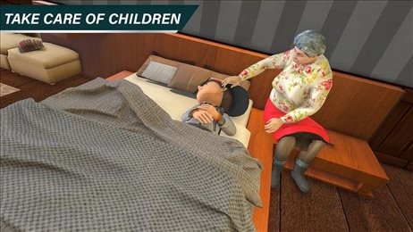 虚拟超级奶奶幸福家庭模拟器(Granny Game Life Simulator 3D)