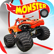 怪物卡车汽车特技(Monster Truck Stunt)
