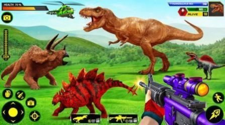野生恐龙狩猎袭击(Wild Dinosaur Hunting Attack)