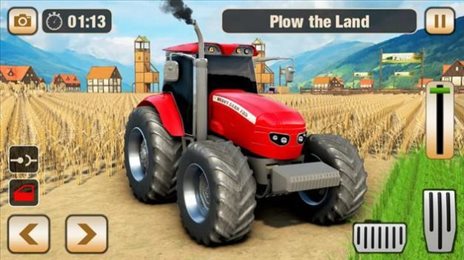 真实拖拉机驾驶模拟器(Tractor Farming Game)