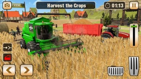 真实拖拉机驾驶模拟器(Tractor Farming Game)