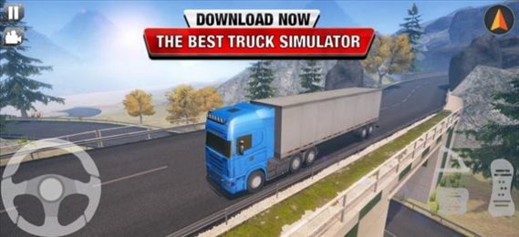 货车司机欧洲卡车(Cargo Truck Driver Euro Truck)