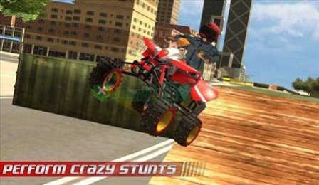 四轮摩托车赛车(ATV Quad City Bike:Stunt Racing Game)
