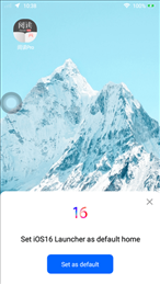 iOSLauncher16(iOS Launcher)