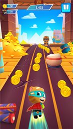 汤姆猫英雄跑酷破解版99999999钻石金币