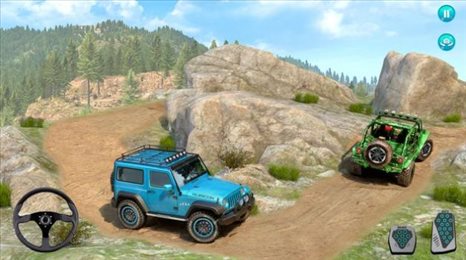 山地吉普车驾驶模拟器(Jeep Games 4x4 Offroad Jeep)