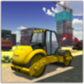 筑路工人和挖掘机(Road Builder and Excavator)