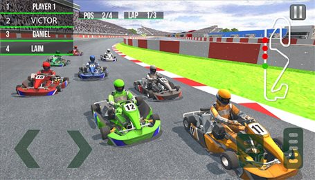 卡丁车骑士赛(Go Kart Racing Car Game)