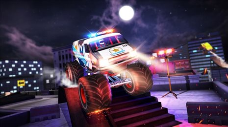 巨型卡车屋顶特技(Mega Truck Rooftop Stunt Games)