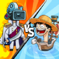 合并战争海贼王马桶人(Merge War: Skibi Pirate)